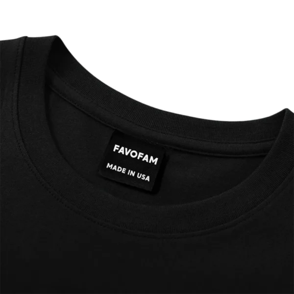 Cat Make Me Happy Tshirt - Black
