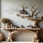 Tree Branch Console Table - Nature-Inspired Entryway Elegance