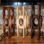 The Artisan Modular Vine-Stack – Customizable Solid Wood Wine Gallery