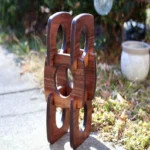 The Artisan Modular Vine-Stack – Customizable Solid Wood Wine Gallery