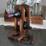 The Artisan Modular Vine-Stack – Customizable Solid Wood Wine Gallery