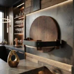 The "Cheers" Artisan Sentinel – Handcrafted Wall-Mounted Wine & Spirits Gallery