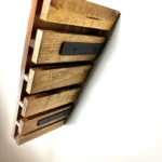 The Floater – Handcrafted Floating Wine Rack & Stemware Sentinel