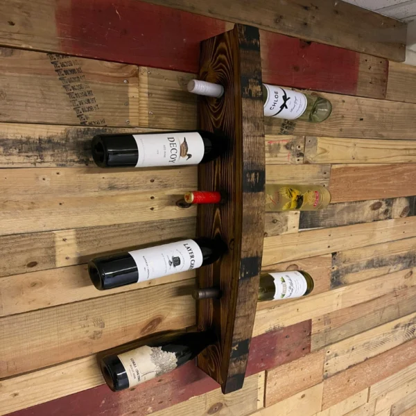 The Heritage Stave Sentinel – Handcrafted Reclaimed Barrel Wine Gallery