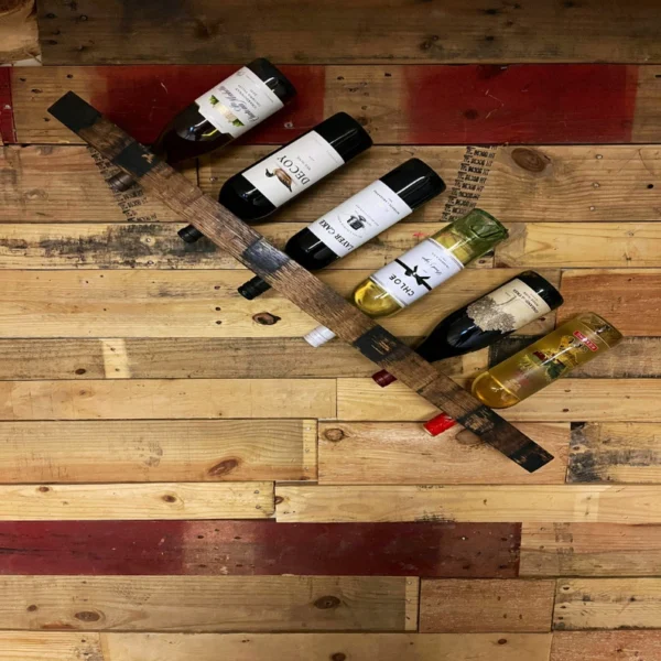 The Heritage Stave Sentinel – Handcrafted Reclaimed Barrel Wine Gallery