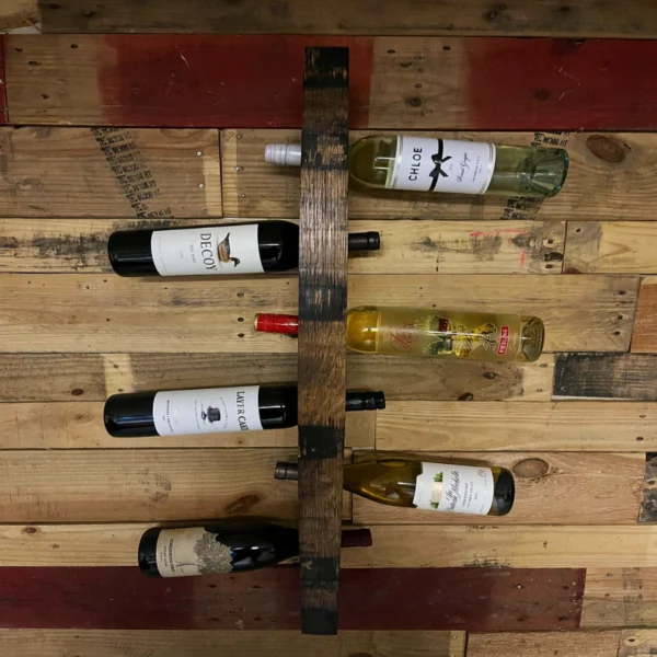 The Heritage Stave Sentinel – Handcrafted Reclaimed Barrel Wine Gallery