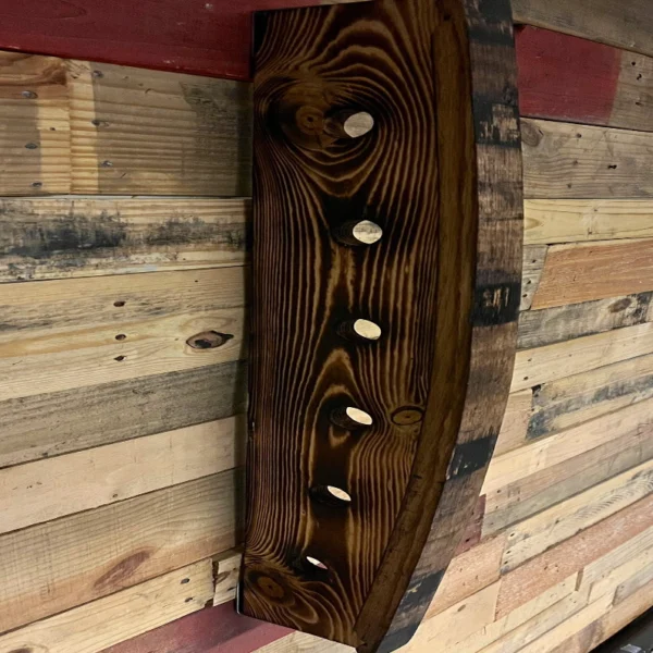 The Heritage Stave Sentinel – Handcrafted Reclaimed Barrel Wine Gallery
