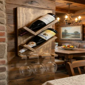 The Slant Artisan – Handcrafted Walnut Poplar Wine & Stemware Gallery