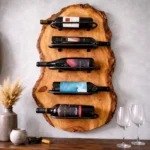 The Sovereign Live Edge – Handcrafted Artisan Wall Wine Gallery