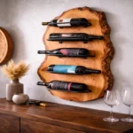 The Sovereign Live Edge – Handcrafted Artisan Wall Wine Gallery