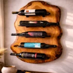 The Sovereign Live Edge – Handcrafted Artisan Wall Wine Gallery