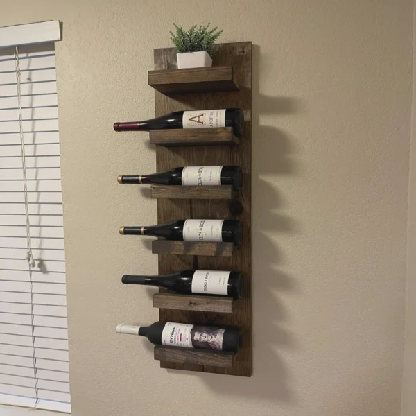 The Steven – Handcrafted Vertical Tiered Wall Gallery