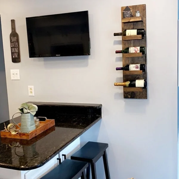 The Steven – Handcrafted Vertical Tiered Wall Gallery