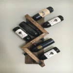 The Ziggy Zag – Handcrafted Geometric Wall Wine Gallery