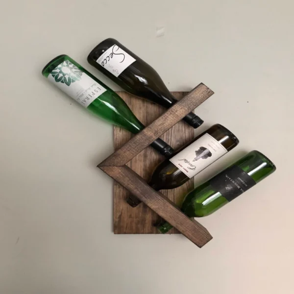 The Ziggy Zag – Handcrafted Geometric Wall Wine Gallery