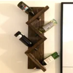 The Ziggy Zag – Handcrafted Geometric Wall Wine Gallery